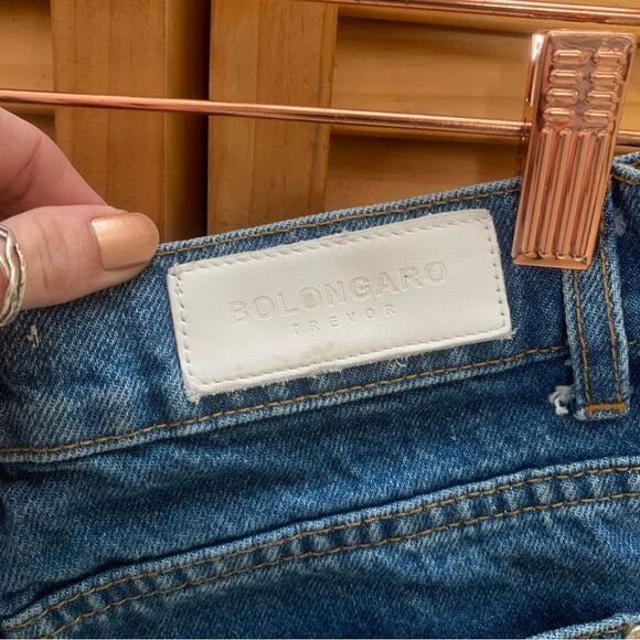 Bolongaro Trevor Denim High Rise shorts size 24 - Picture 5 of 7
